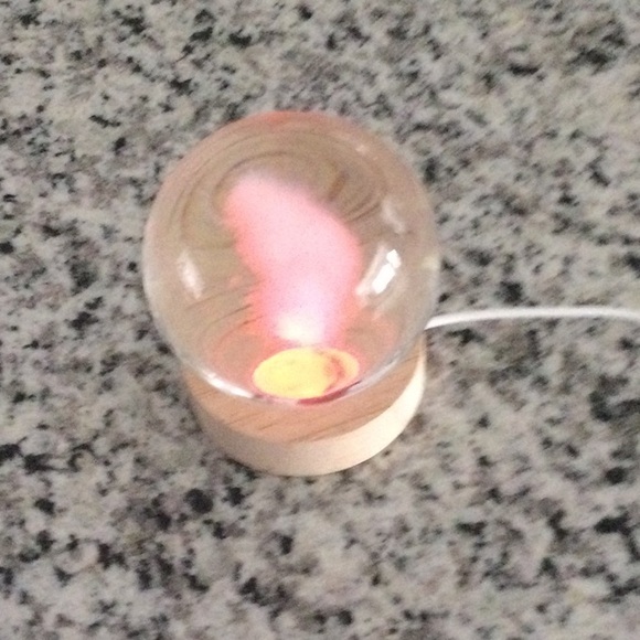 Home 3D Crystal Ball Night Light with LED light base. luminous Crystal Ball - Picture 7 of 11